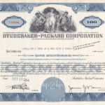 Te koop: Diverse Studebaker en Packard aandelen
